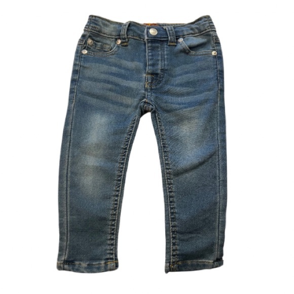 7 For All Mankind Toddler Jeans, Size 18 Months, Blue B58 - Picture 1 of 6